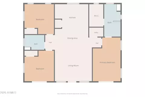 Floorplan - 2273 Constellation Cir, Overgaard, AZ 85933 photo 1 of 1