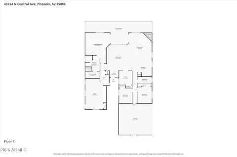 Floorplan - 40724 N Central Ave, Phoenix, AZ 85086 photo 1 of 2