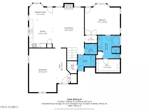 Floorplan - 3948 N Ranier --, Mesa, AZ 85215 photo 1 of 3