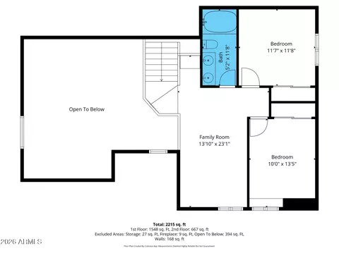 Floorplan - 3948 N Ranier --, Mesa, AZ 85215 photo 2 of 3