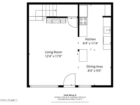 Floorplan - 4252 N 68th Ln, Phoenix, AZ 85033 photo 1 of 4