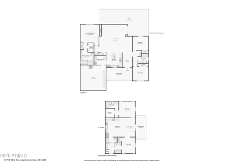 Floorplan - 5770 E 22nd Ave, Apache Junction, AZ 85119 photo 1 of 2