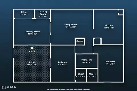 Floorplan - 720 S Dobson Rd #85, Mesa, AZ 85202 photo 1 of 1
