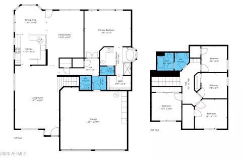 Floorplan - 4031 E Cathedral Rock Dr, Phoenix, AZ 85044 photo 1 of 1