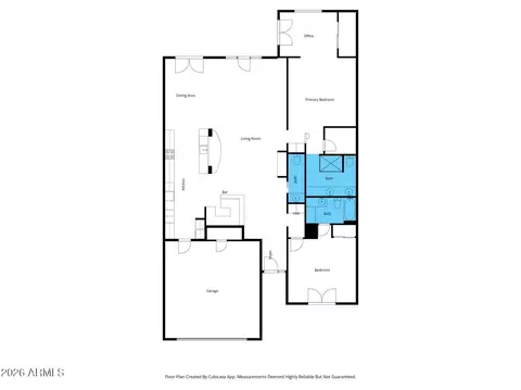 Floorplan - 2631 E Beekman Pl, Phoenix, AZ 85016 photo 2 of 2