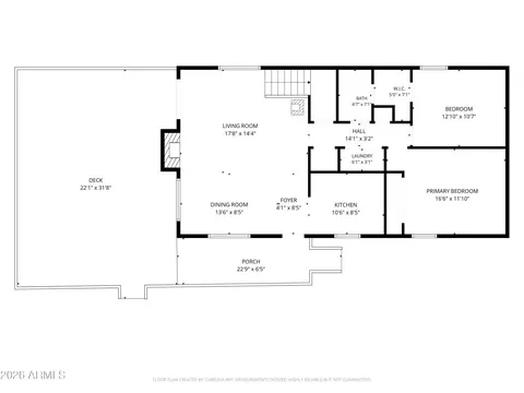 Floorplan - 4050 Apache Dr, Happy Jack, AZ 86024 photo 5 of 6