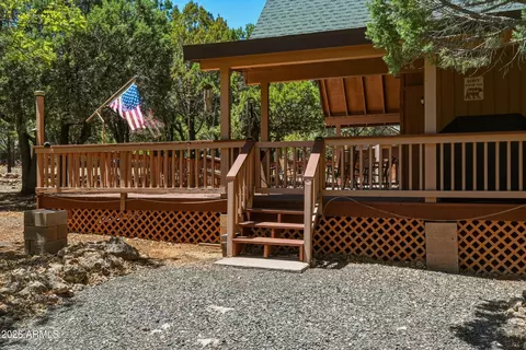 Exterior - 4050 Apache Dr, Happy Jack, AZ 86024 photo 4 of 8
