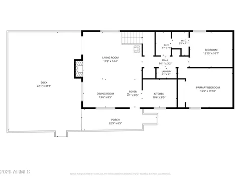 Floorplan - 4050 Apache Dr, Happy Jack, AZ 86024 photo 2 of 6