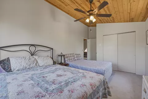 Bedroom - 4050 Apache Dr, Happy Jack, AZ 86024 photo 6 of 6