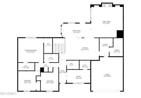 Floorplan - 1655 E Glade Ave, Mesa, AZ 85204 photo 5 of 9