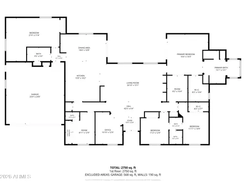 Floorplan - 6334 E Albany St, Mesa, AZ 85205 photo 1 of 2