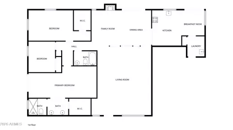 Floorplan - 2346 E Mescal St, Phoenix, AZ 85028 photo 1 of 1