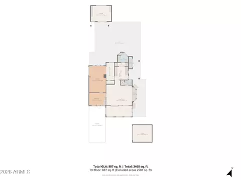 Floorplan - 1116 E Cinnabar Ave, Phoenix, AZ 85020 photo 1 of 2