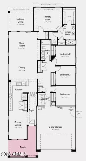 Floorplan - 7835 E Renata Ave, Mesa, AZ 85212 photo 1 of 2