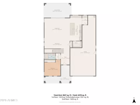 Floorplan - 11024 E Utah Ave, Mesa, AZ 85212 photo 2 of 6