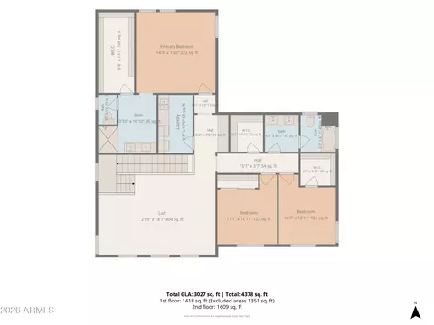 Floorplan - 11024 E Utah Ave, Mesa, AZ 85212 photo 1 of 6