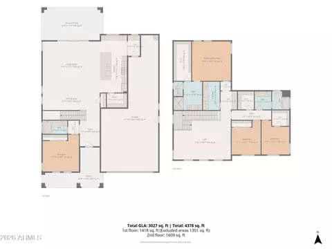 Floorplan - 11024 E Utah Ave, Mesa, AZ 85212 photo 5 of 6