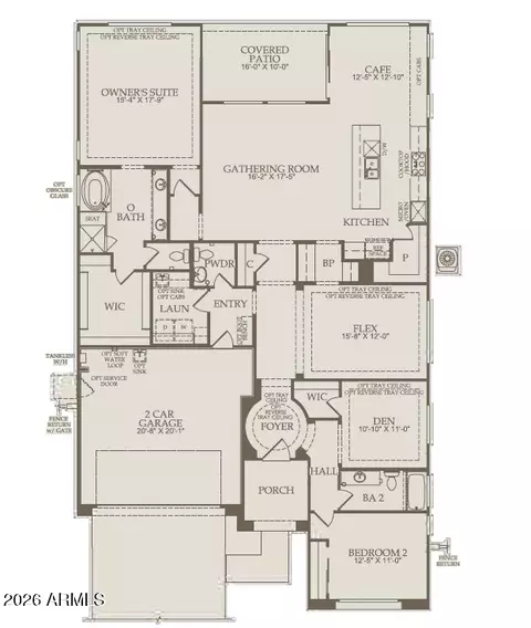Floorplan - 2826 E Pike St, Phoenix, AZ 85050 photo 1 of 1