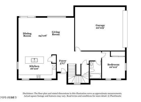 Floorplan - 6860 E Peralta Cir, Mesa, AZ 85212 photo 1 of 1