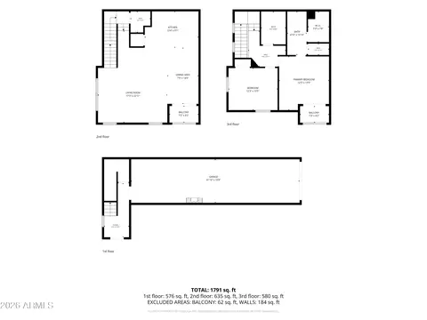 Floorplan - 2357 E Hidalgo Ave, Phoenix, AZ 85040 photo 1 of 1