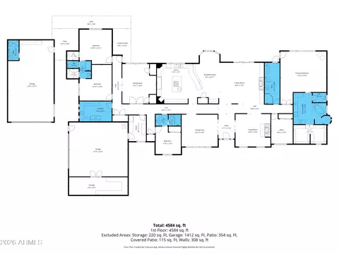 Floorplan - 3751 E Nance Cir, Mesa, AZ 85215 photo 1 of 1