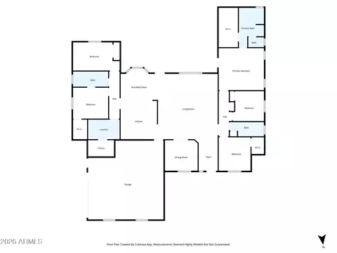 Floorplan - 2141 E Melrose St, Gilbert, AZ 85297 photo 1 of 2