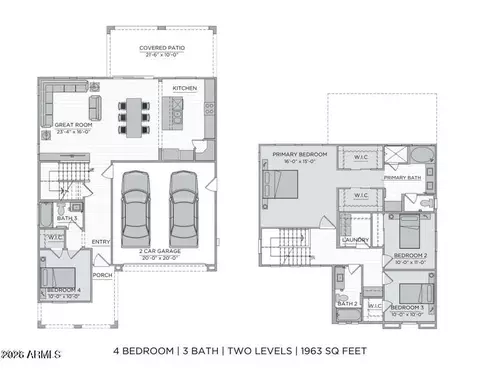Floorplan - 4607 S 23rd Way, Phoenix, AZ 85040 photo 1 of 1