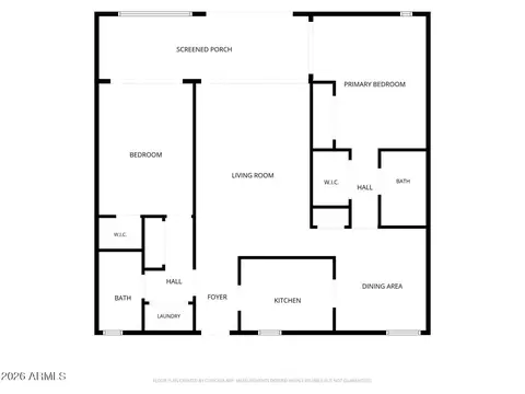 Floorplan - 217 N Tracy Rd, Pearce, AZ 85625 photo 2 of 2