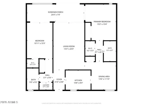 Floorplan - 217 N Tracy Rd, Pearce, AZ 85625 photo 1 of 2