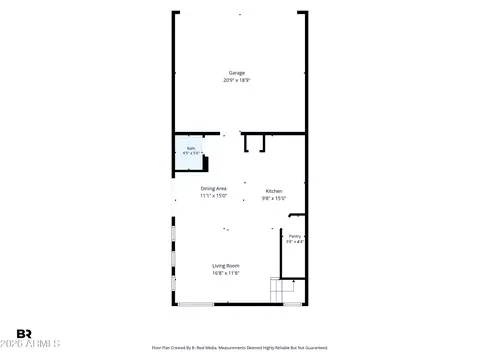 Floorplan - 1731 S 82nd Way, Mesa, AZ 85209 photo 1 of 3