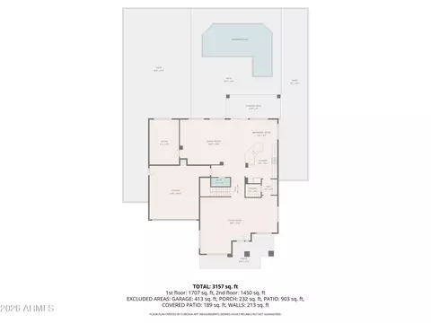 Floorplan - 4116 E County Down Dr, Chandler, AZ 85249 photo 1 of 3