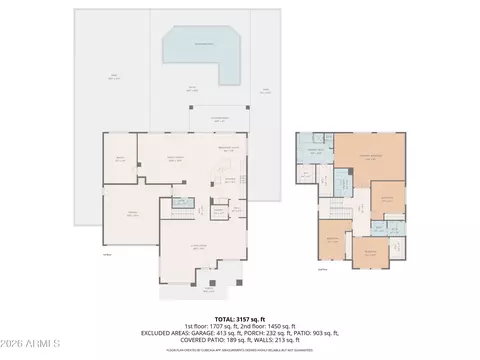 Floorplan - 4116 E County Down Dr, Chandler, AZ 85249 photo 3 of 3