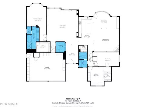 Floorplan - 1934 Everett Dr, Phoenix, AZ 85022 photo 1 of 1