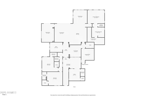 Floorplan - 1823 E Watford Ct, Gilbert, AZ 85298 photo 1 of 1