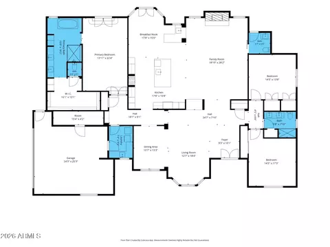 Floorplan - 4035 E Glencove St, Mesa, AZ 85205 photo 1 of 1