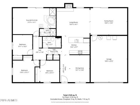 Floorplan - 4305 Equestrian Trl, Phoenix, AZ 85044 photo 1 of 2