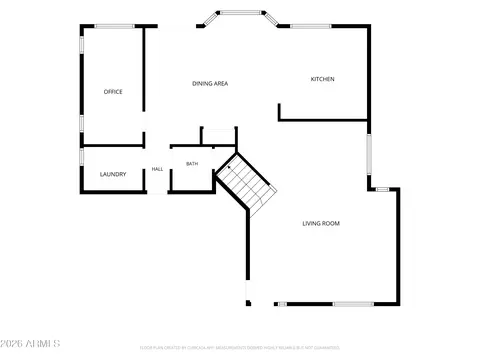 Floorplan - 338 N Cobblestone St, Gilbert, AZ 85234 photo 2 of 3