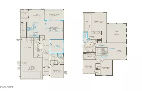 Floorplan - 2441 W Nighthawk Way, Phoenix, AZ 85045 photo 1 of 1
