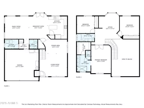 Floorplan - 4376 E Anderson Dr, Phoenix, AZ 85032 photo 1 of 8