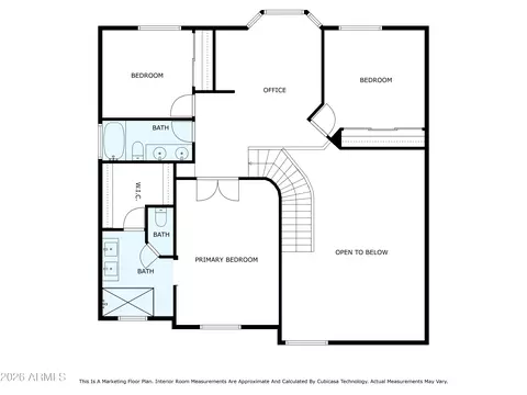 Floorplan - 4376 E Anderson Dr, Phoenix, AZ 85032 photo 6 of 8