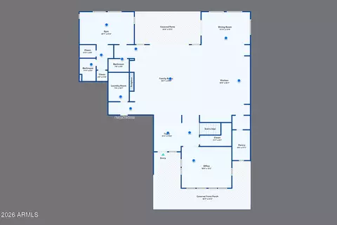 Floorplan - 3017 E Silo Dr, Gilbert, AZ 85296 photo 1 of 2
