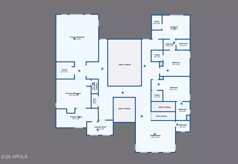 Floorplan - 3017 E Silo Dr, Gilbert, AZ 85296 photo 2 of 2