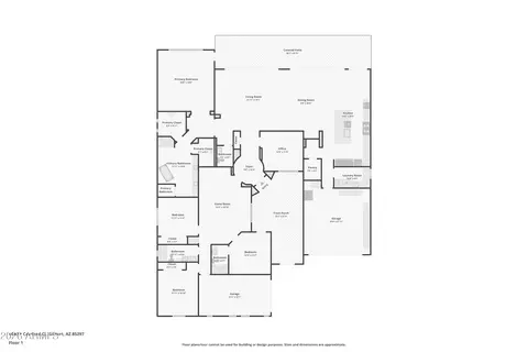 Floorplan - 4649 E Carriage Ct, Gilbert, AZ 85297 photo 1 of 1