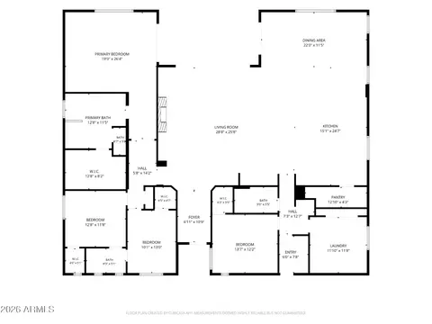 Floorplan - 4108 E Lafayette Ave, Gilbert, AZ 85298 photo 2 of 2