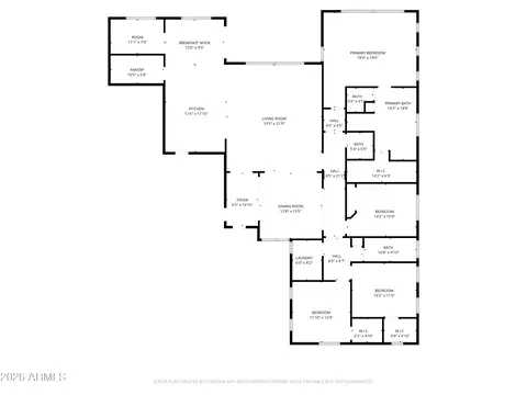 Floorplan - 2827 E Muirfield St, Gilbert, AZ 85298 photo 1 of 1