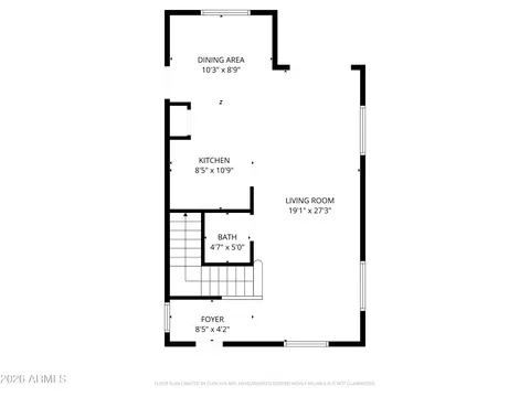 Floorplan - 5437 W Albeniz Pl, Phoenix, AZ 85043 photo 1 of 2