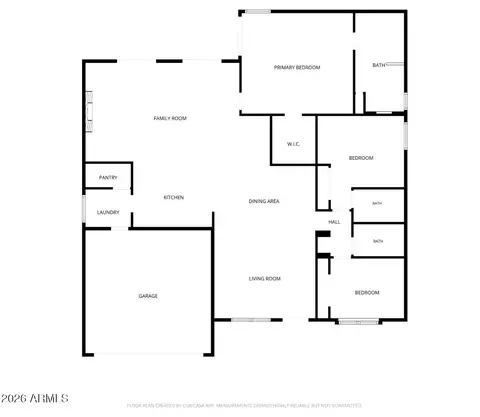 Floorplan - 1411 E Dava Dr, Tempe, AZ 85283 photo 1 of 1