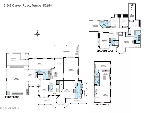 Floorplan - 616 E Carver Rd, Tempe, AZ 85284 photo 4 of 6