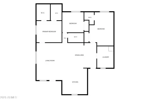Floorplan - 2709 E Phelps Rd, Phoenix, AZ 85032 photo 1 of 1