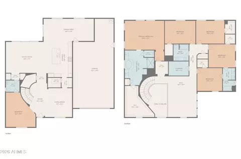 Floorplan - 2839 E Muirfield St, Gilbert, AZ 85298 photo 1 of 4